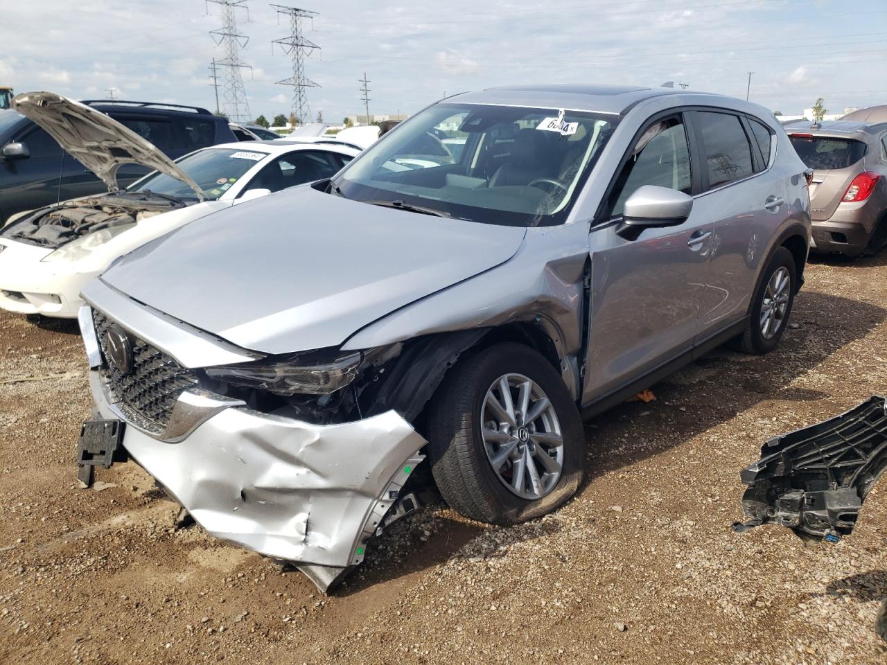 2022 MAZDA CX-5 PREFERRED VIN:JM3KFBCM9N1586336