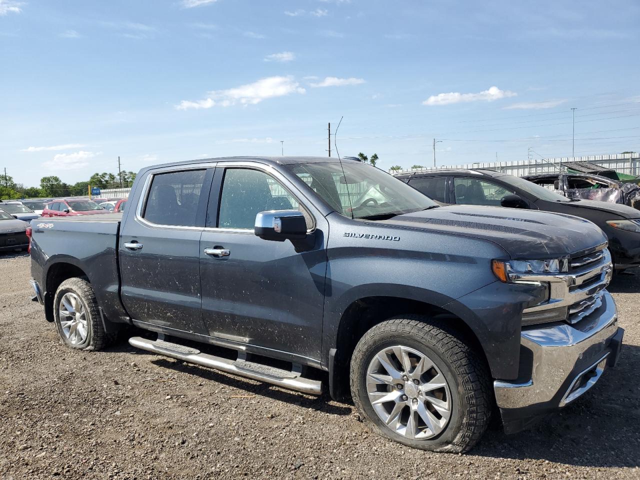 2022 CHEVROLET SILVERADO LTD K1500 LTZ VIN:1GCUYGEL7NZ119771