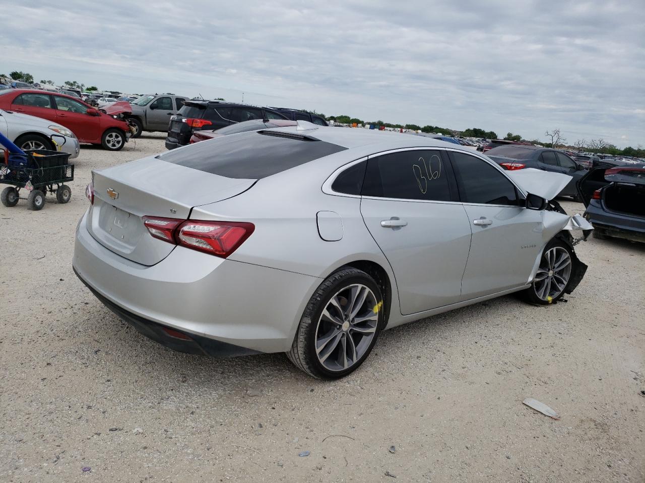 2022 CHEVROLET MALIBU LT VIN:1G1ZD5ST7NF121380