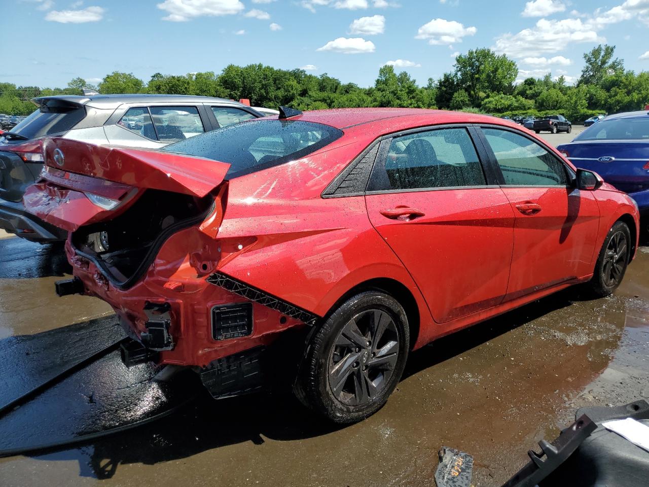 2022 HYUNDAI ELANTRA SEL VIN:5NPLM4AG5NH085741