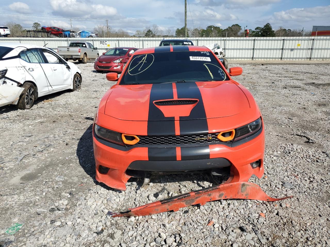 2022 DODGE CHARGER SCAT PACK VIN:2C3CDXGJ0NH123023