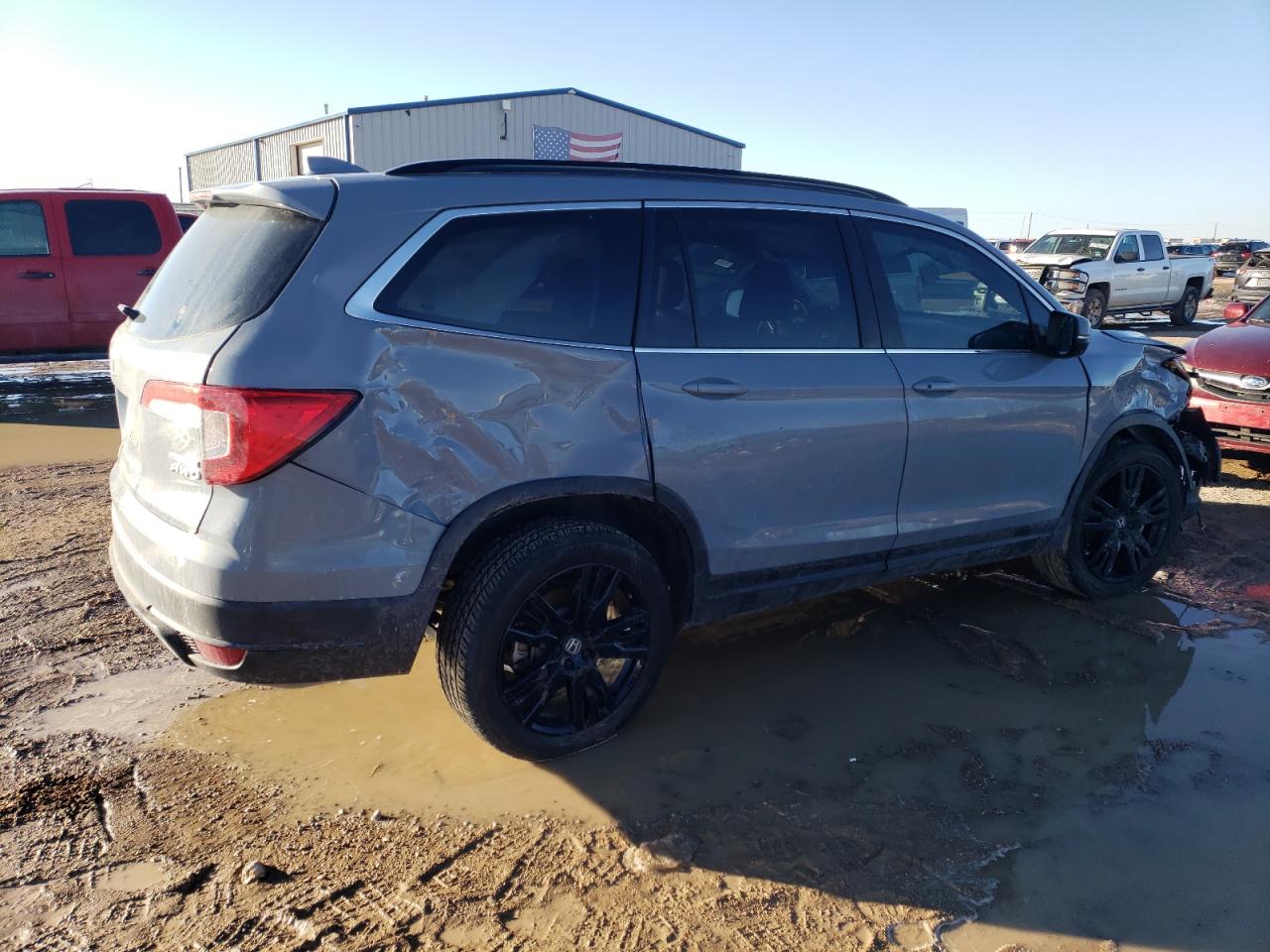 2022 HONDA PILOT SE VIN:5FNYF6H20NB045491