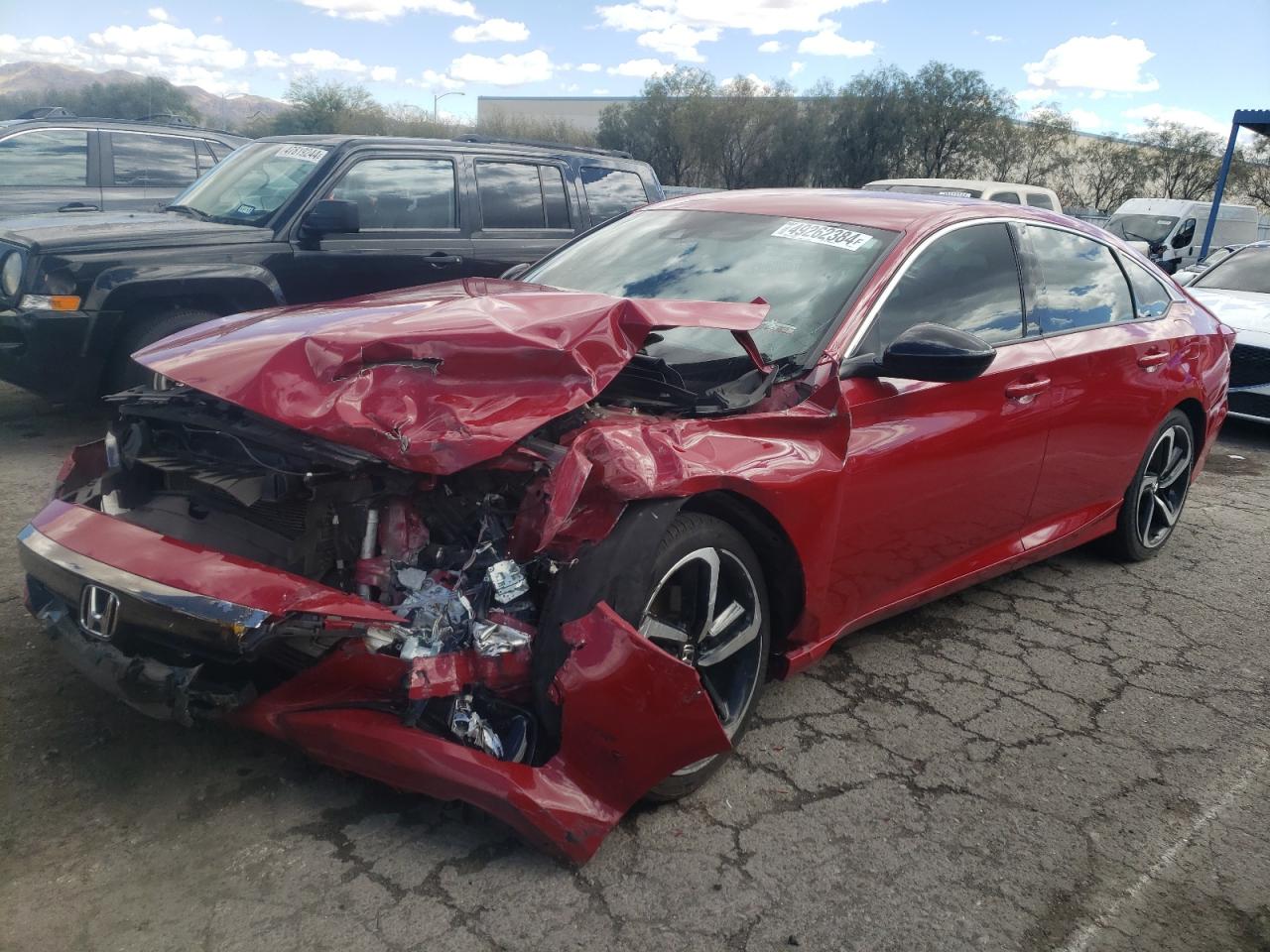 2022 HONDA ACCORD SPORT VIN:1HGCV1F36NA058218