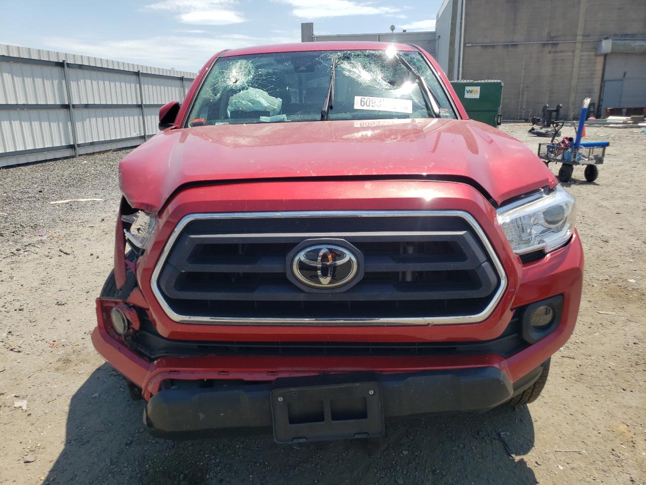 2022 TOYOTA TACOMA DOUBLE CAB VIN:3TYAX5GN2NT041995