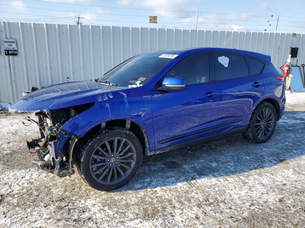 2022 ACURA RDX A-SPEC ADVANCE VIN:5J8TC2H87NL016424