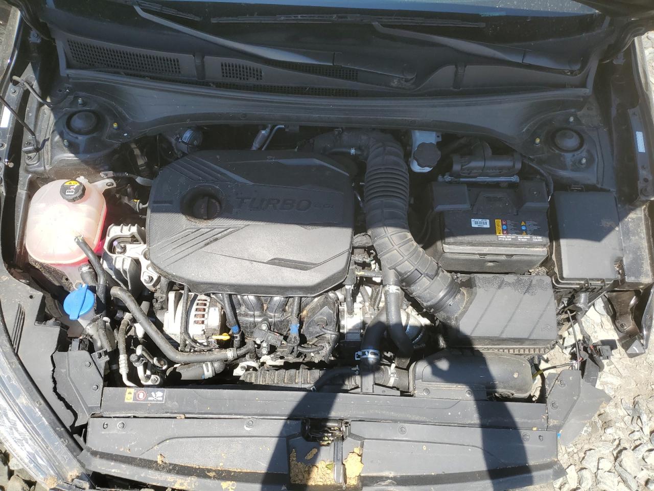 2022 KIA FORTE GT VIN:3KPF44AC1NE484435