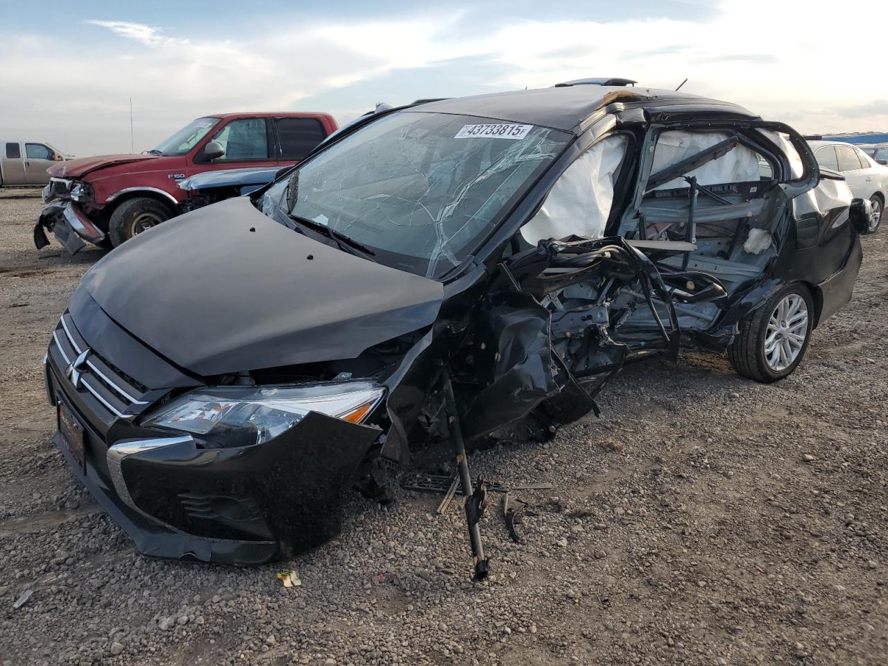 2022 MITSUBISHI MIRAGE G4 ES VIN:ML32FUFJ6NHF02394