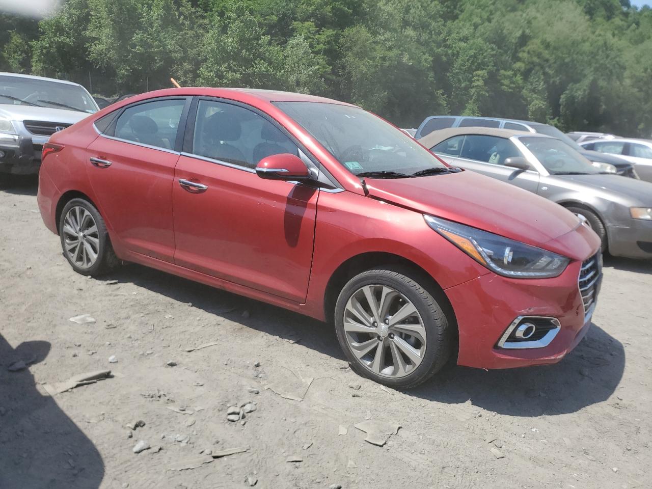 2022 HYUNDAI ACCENT LIMITED VIN:3KPC34A67NE177237