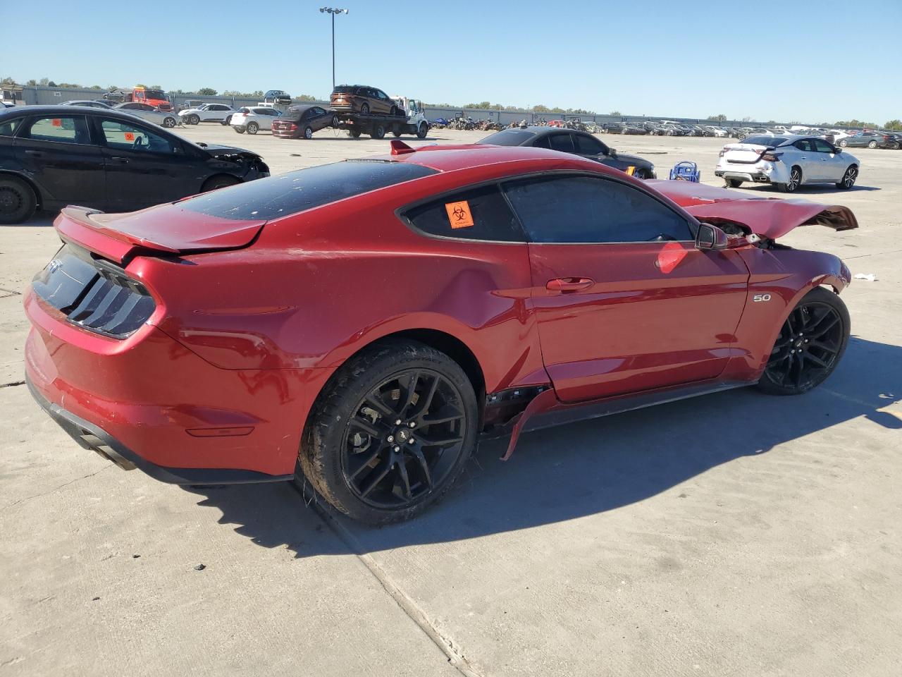 2022 FORD MUSTANG GT VIN:1FA6P8CF5N5147130