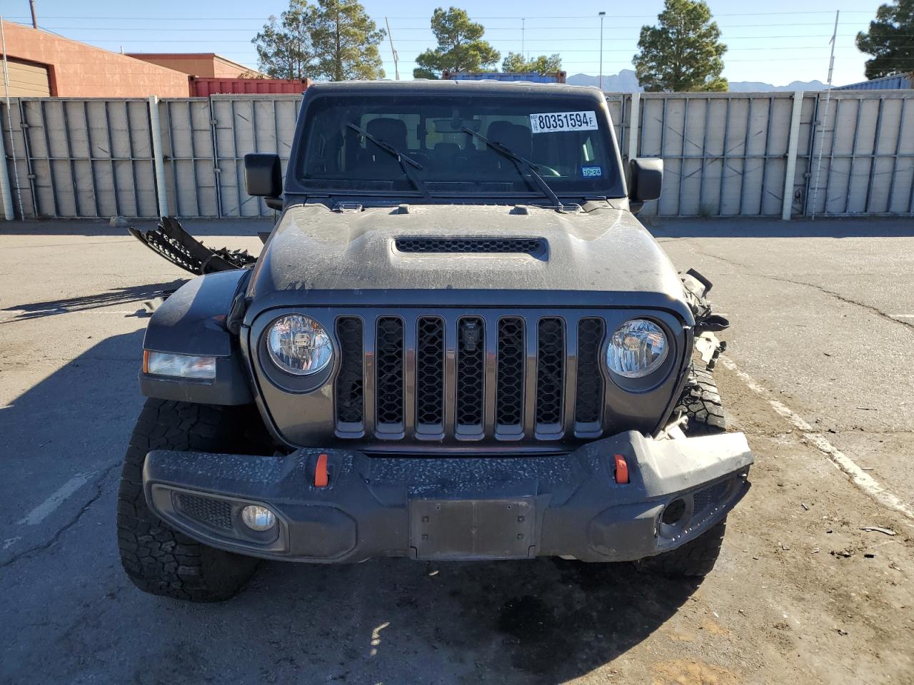 2022 JEEP GLADIATOR MOJAVE VIN:1C6JJTEG7NL116155
