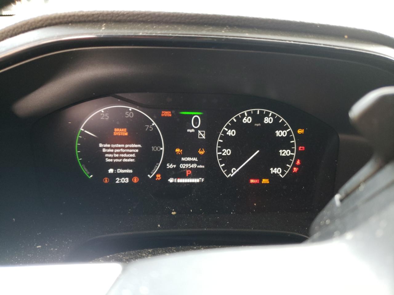 2023 HONDA CR-V SPORT VIN:2HKRS5H59PH707254