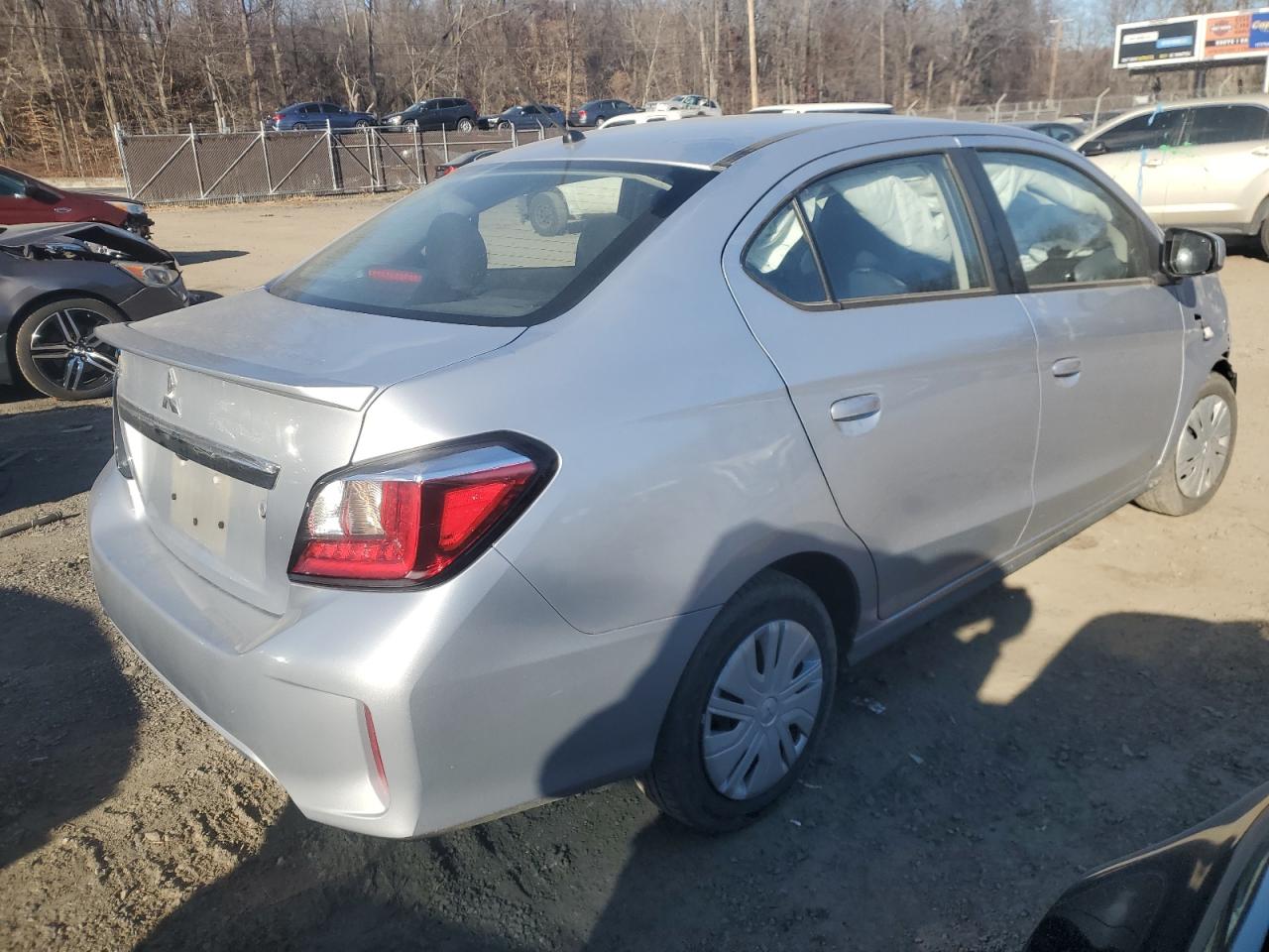 2022 MITSUBISHI MIRAGE G4 ES VIN:ML32FUFJ0NHF07395