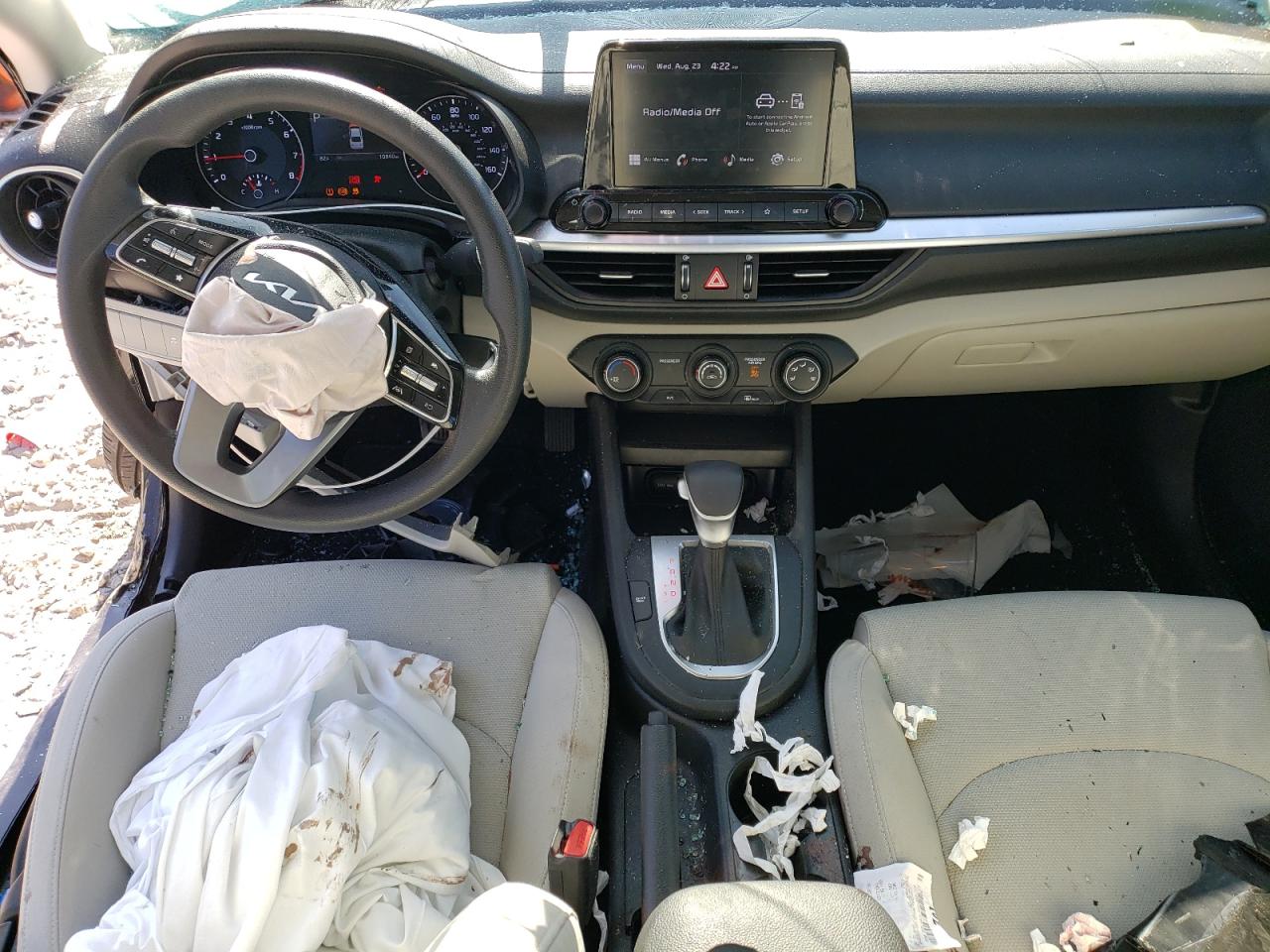 2022 KIA FORTE FE VIN:3KPF24AD5NE495713