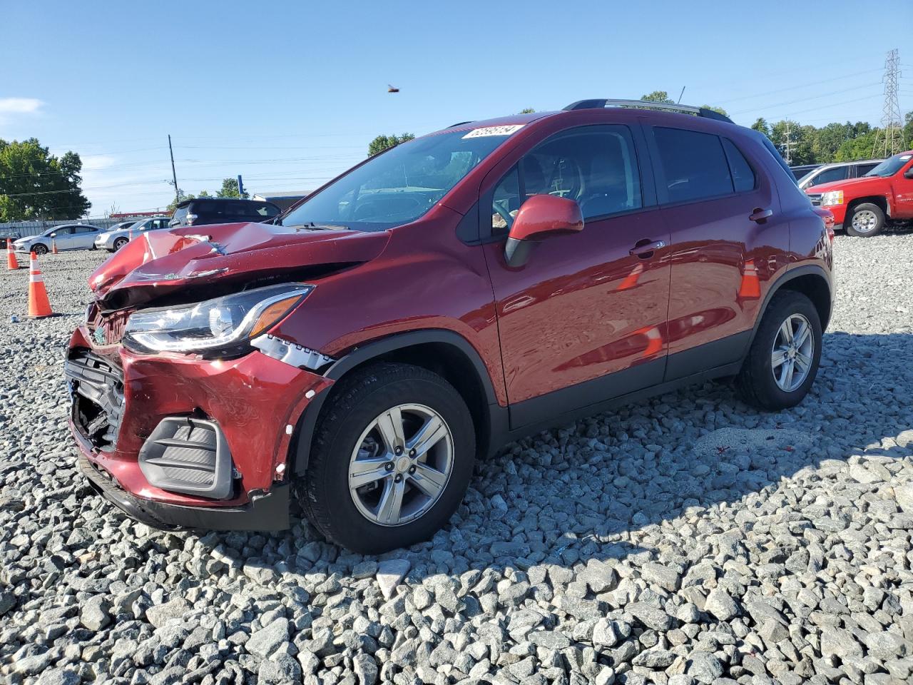 2022 CHEVROLET TRAX 1LT VIN:KL7CJPSM4NB529527