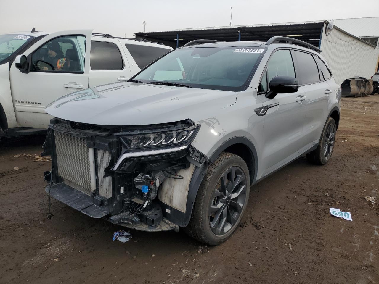 2022 KIA SORENTO EX VIN:5XYRHDLF5NG136228
