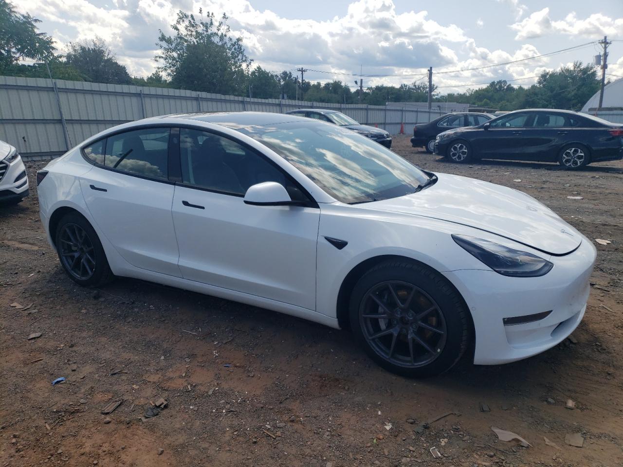 2022 TESLA MODEL 3  VIN:5YJ3E1EBXNF207681