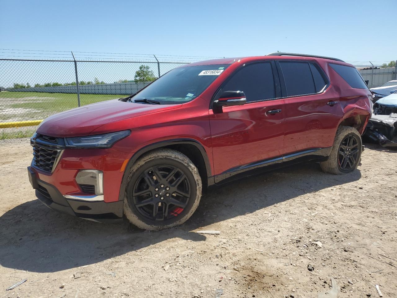 2022 CHEVROLET TRAVERSE PREMIER VIN:1GNEVKKW7NJ108242