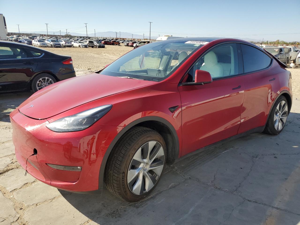 2023 TESLA MODEL Y  VIN:7SAYGAEE2PF876219