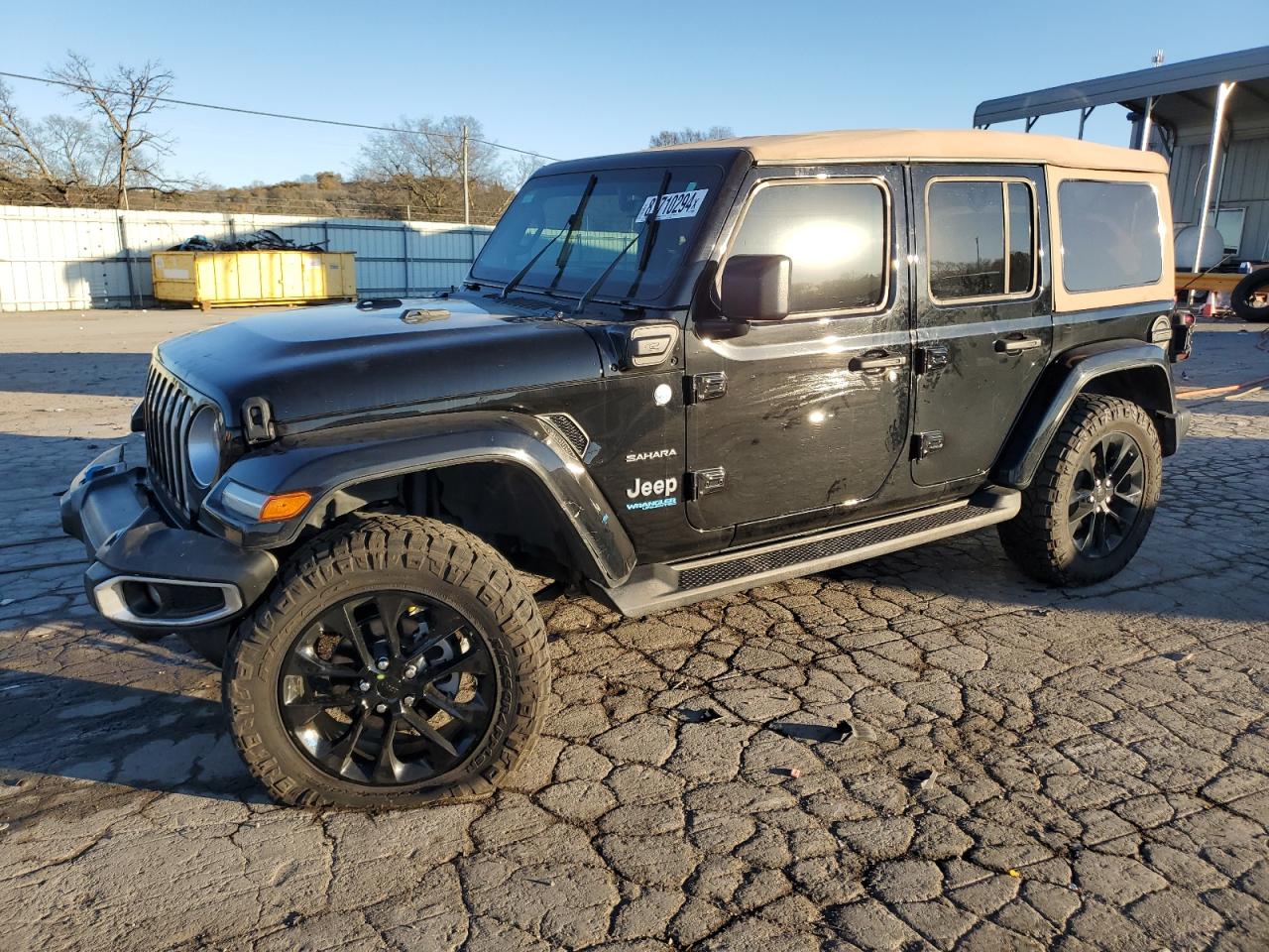 2022 JEEP WRANGLER UNLIMITED SAHARA 4XE VIN:1C4JJXP62NW279220