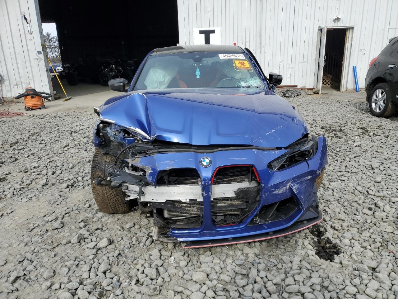 2022 BMW M3 COMPETITION VIN:WBS43AY01NFL80708