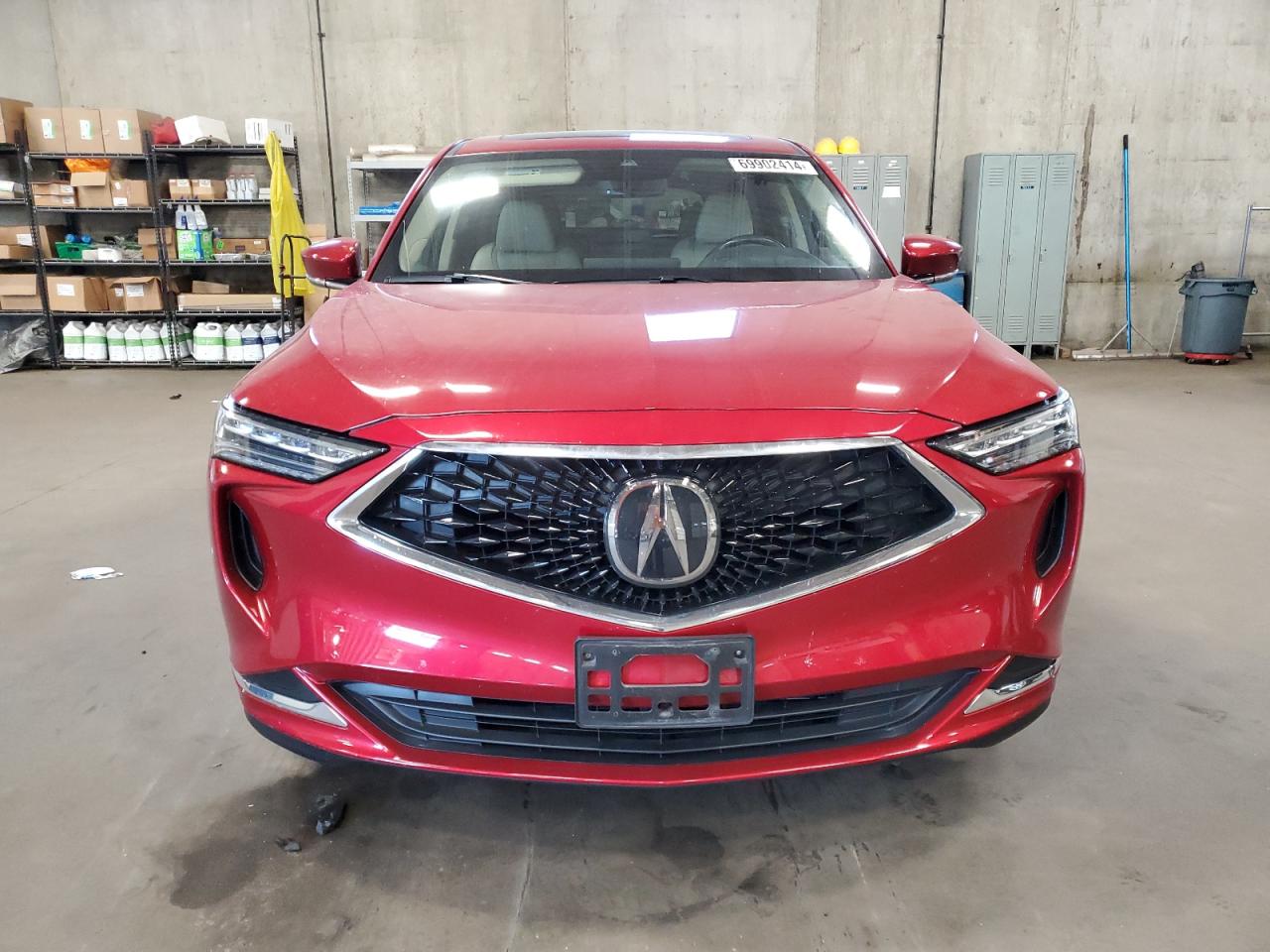 2022 ACURA MDX  VIN:5J8YE1H30NL008020