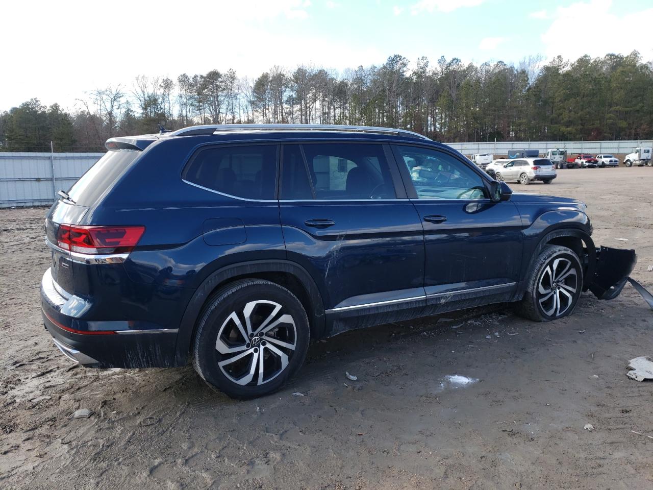 2022 VOLKSWAGEN ATLAS SEL VIN:1V2BR2CA7NC551867