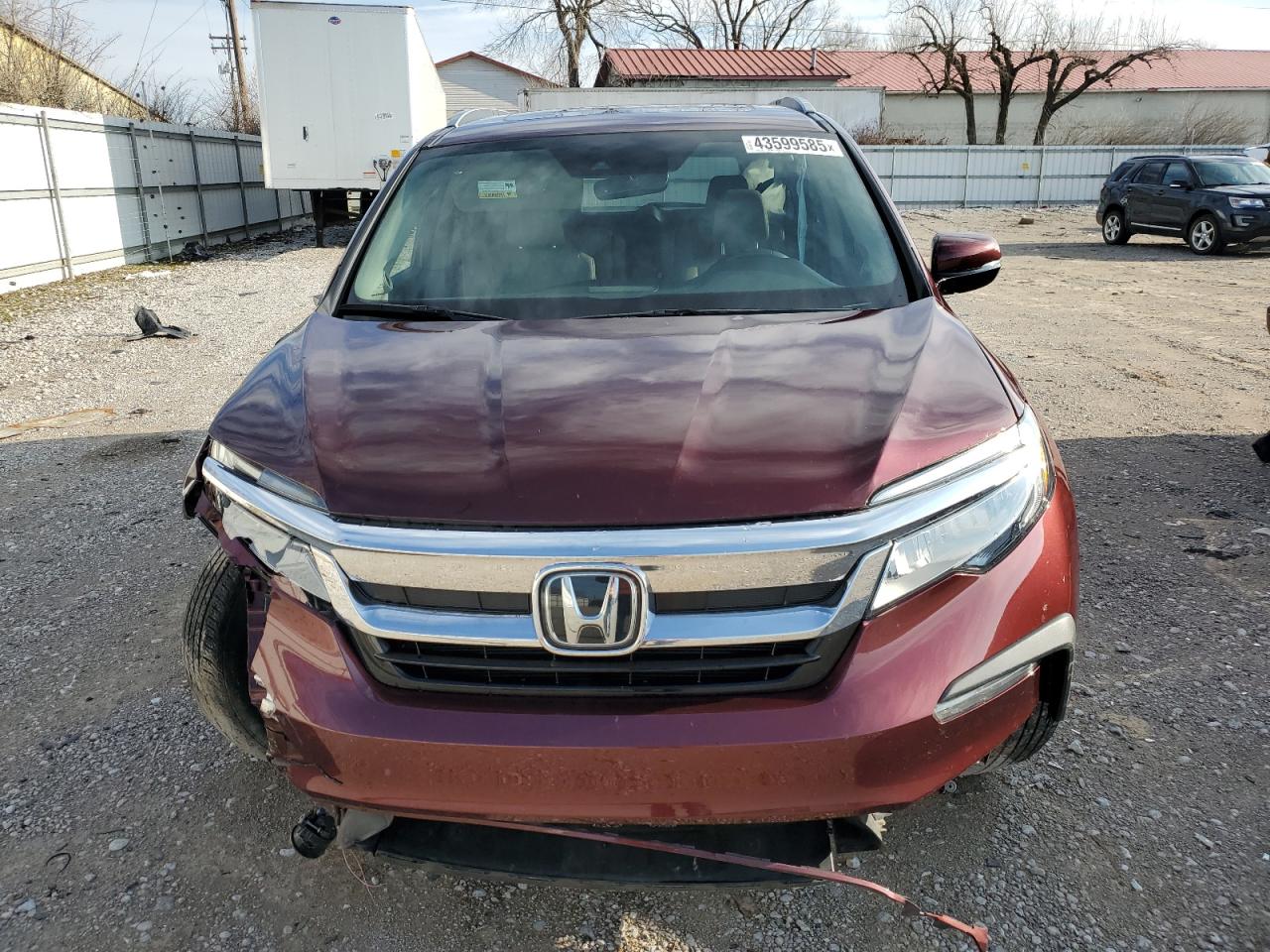 2022 HONDA PILOT TOURING VIN:5FNYF5H69NB020280