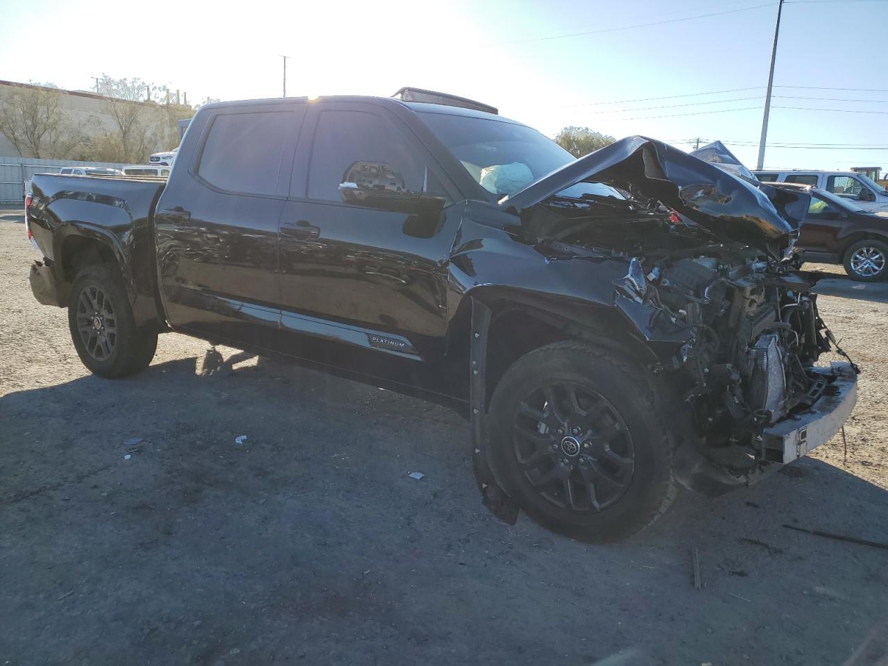 2023 TOYOTA TUNDRA CREWMAX PLATINUM VIN:5TFNA5DB3PX084778