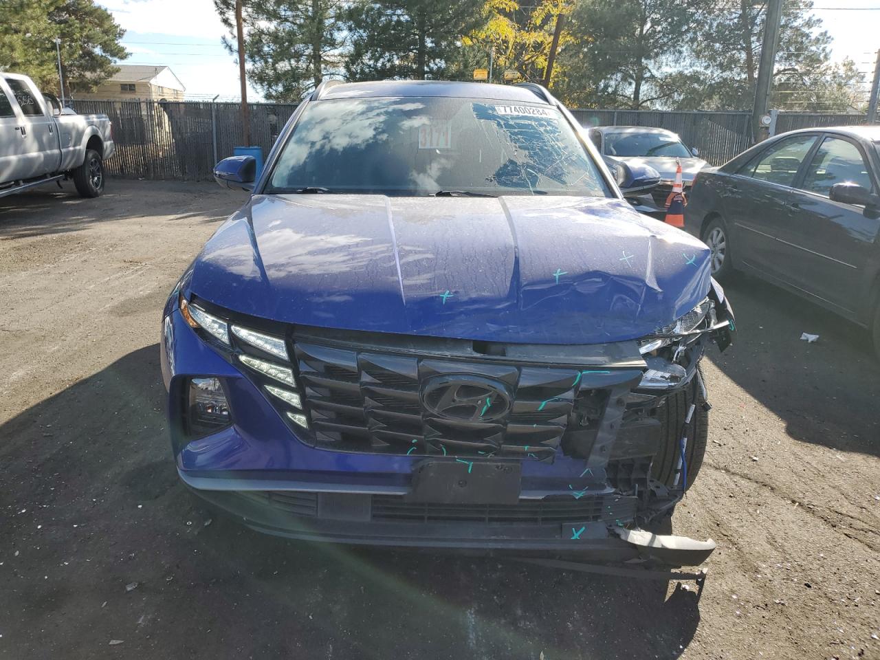 2022 HYUNDAI TUCSON SEL VIN:5NMJB3AEXNH111009