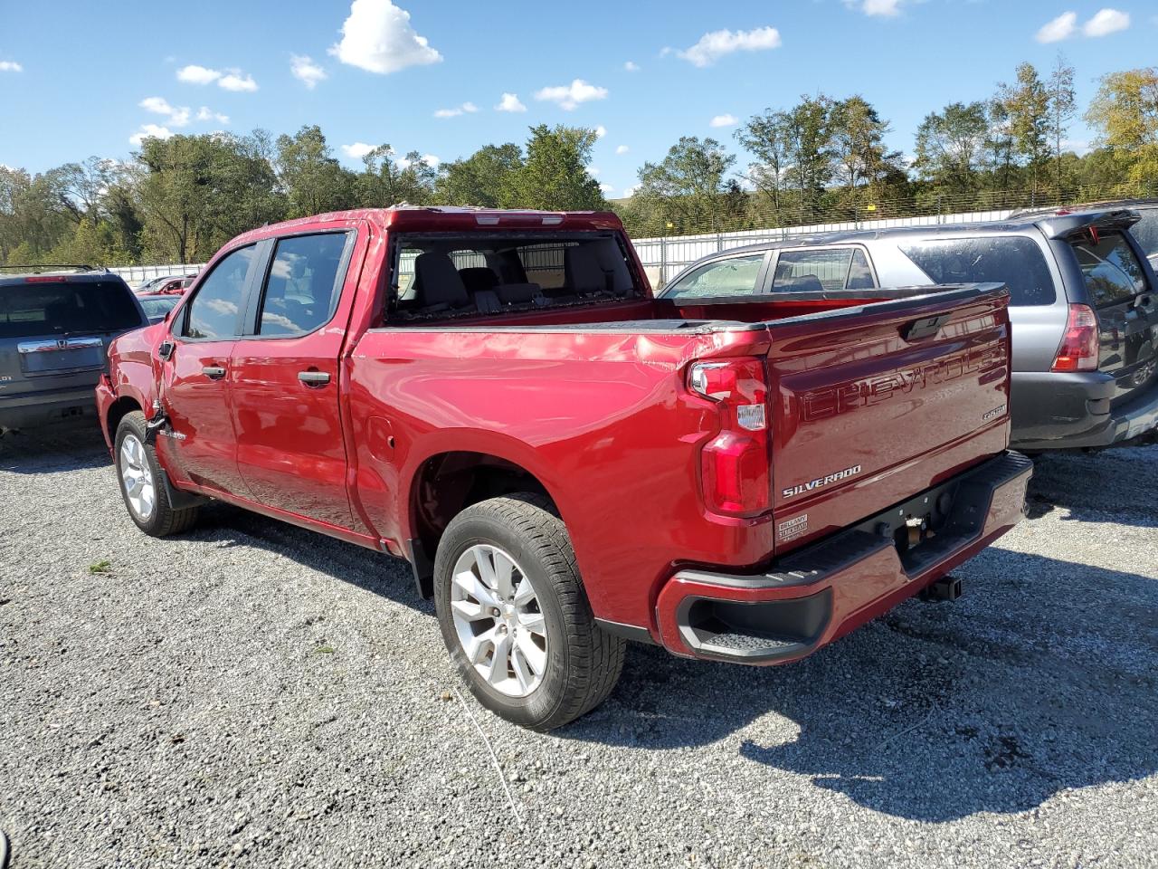 2022 CHEVROLET SILVERADO LTD C1500 CUSTOM VIN:1GCPWBEK0NZ142614