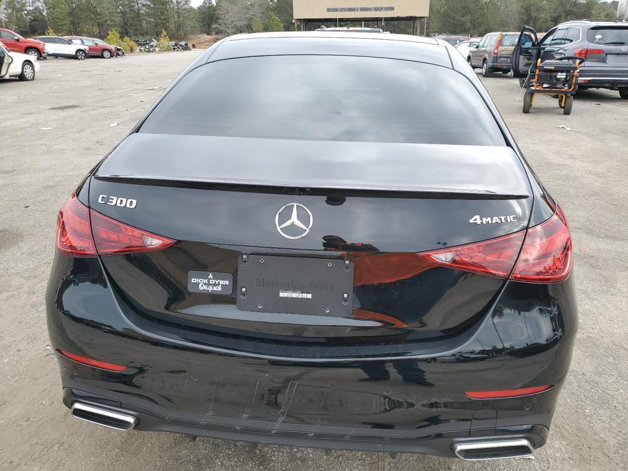 2024 MERCEDES-BENZ C 300 4MATIC VIN:W1KAF4HBXRR191005