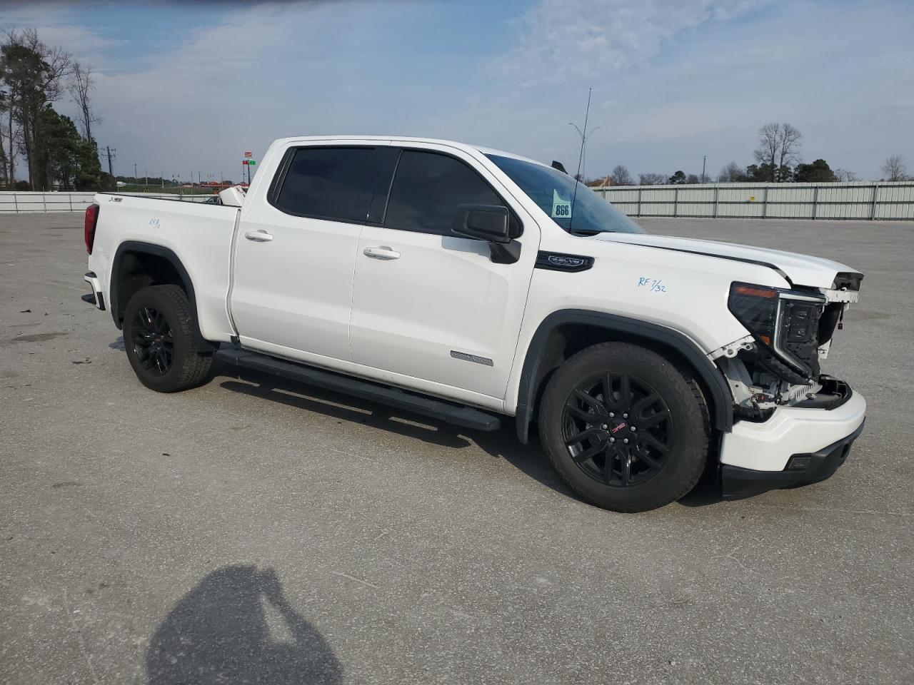 2022 GMC SIERRA K1500 ELEVATION VIN:3GTUUCED2NG584536