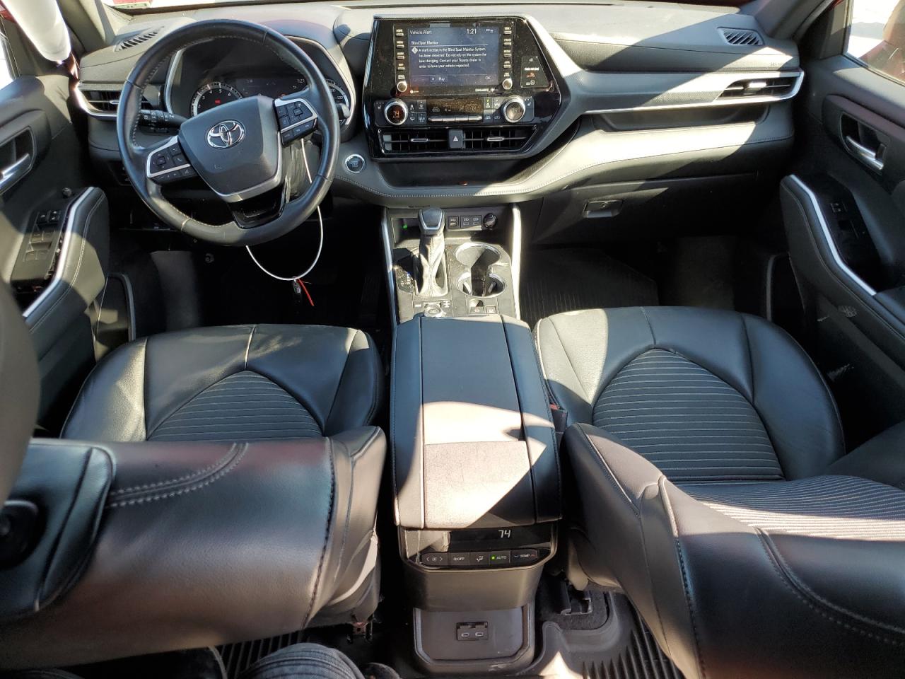2022 TOYOTA HIGHLANDER XSE VIN:5TDLZRBH8NS199913