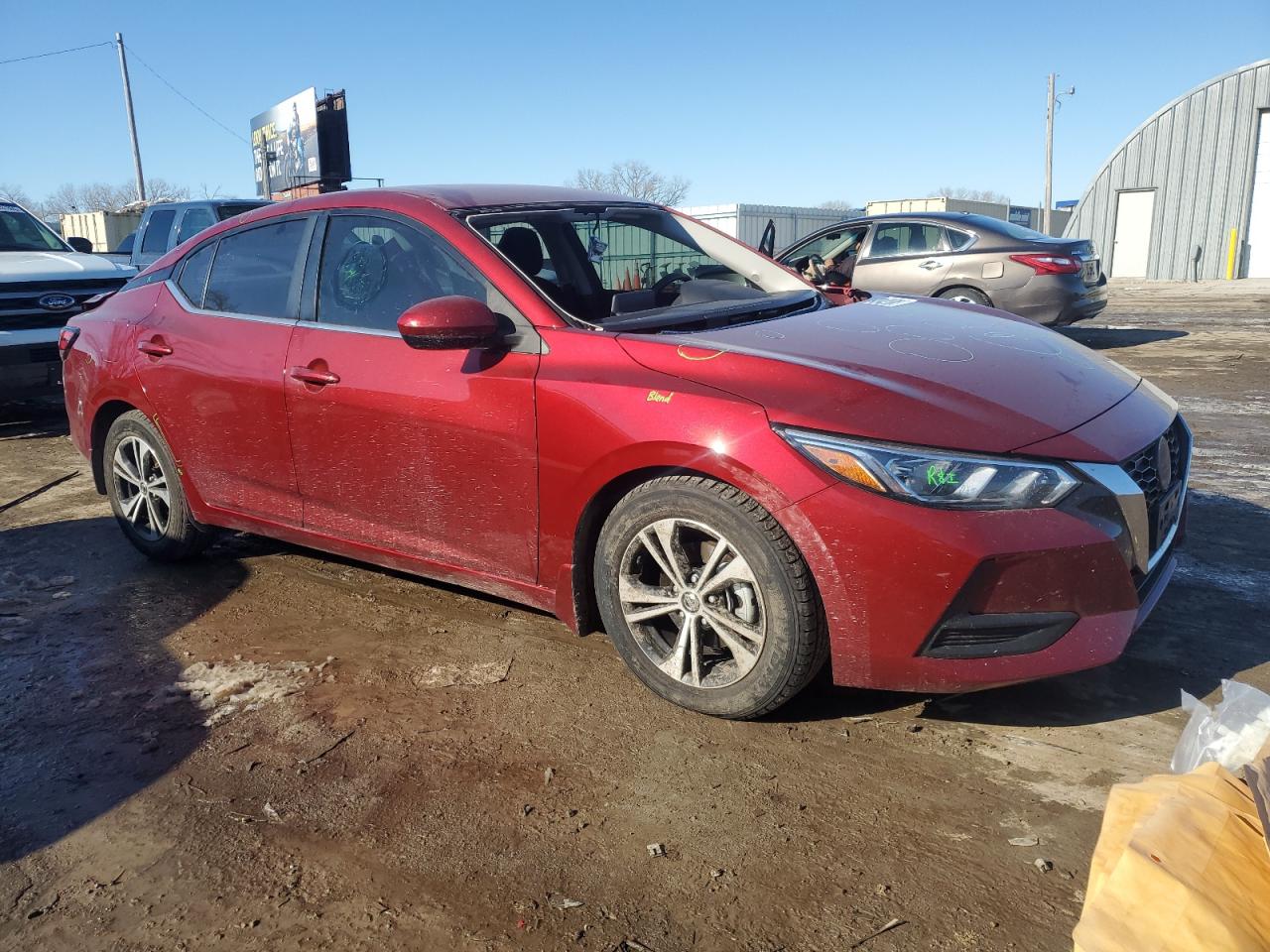 2022 NISSAN SENTRA SV VIN:3N1AB8CV6NY301103