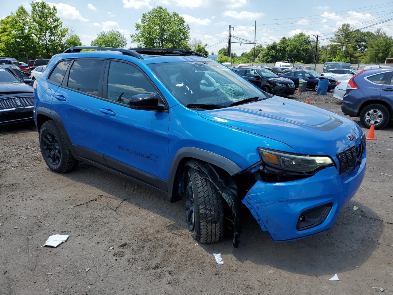 2022 JEEP CHEROKEE LATITUDE VIN:1C4PJMCXXND542752