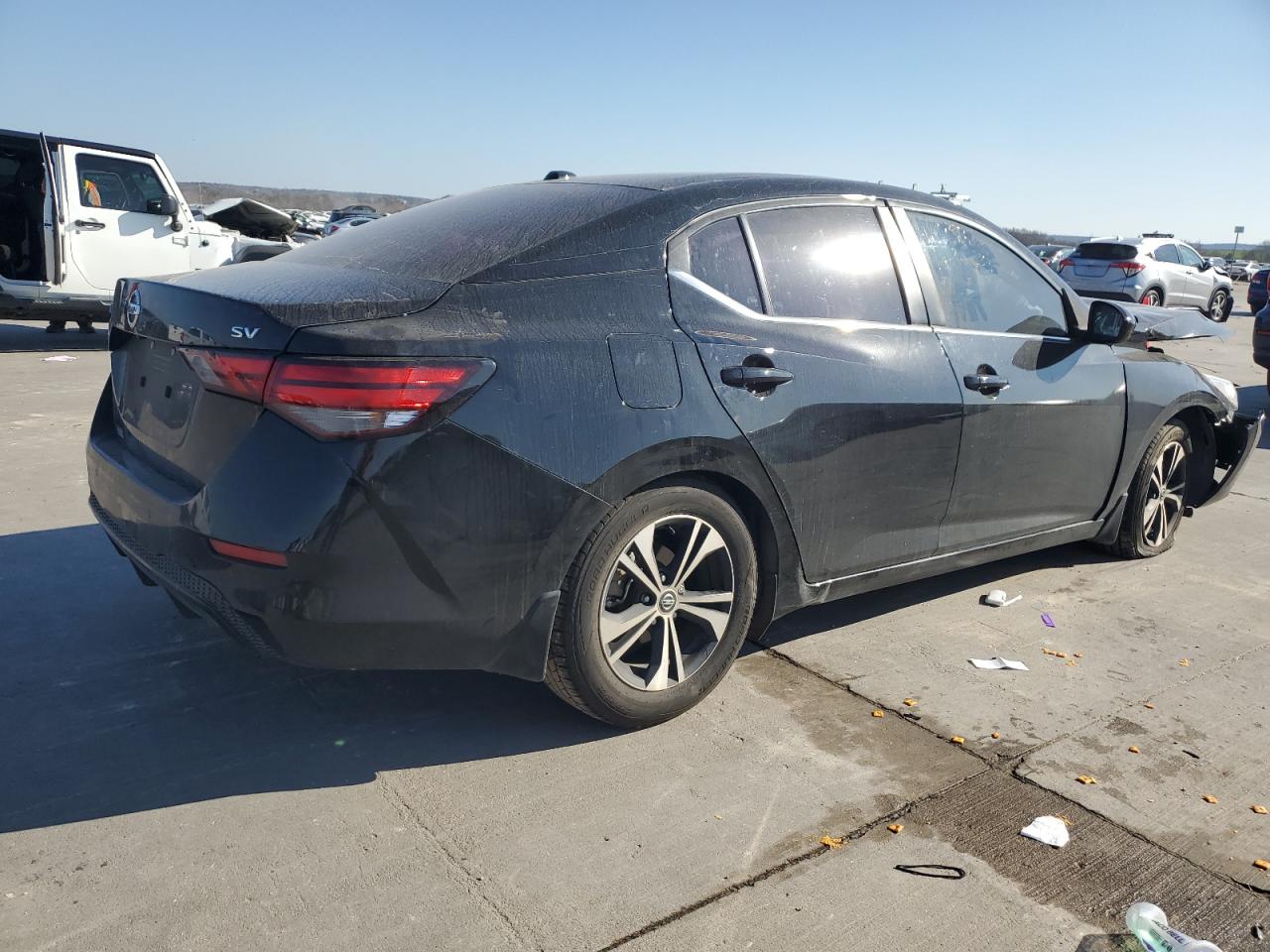 2022 NISSAN SENTRA SV VIN:3N1AB8CV5NY292796