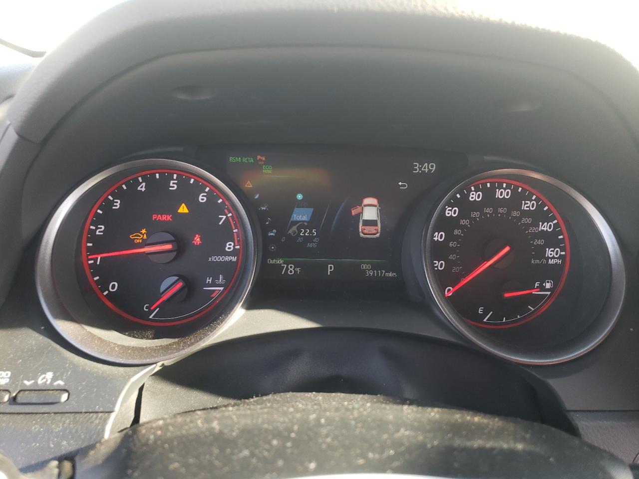 2023 TOYOTA CAMRY TRD VIN:4T1KZ1AK4PU081121