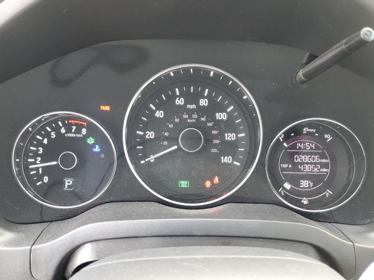 2022 HONDA HR-V SPORT VIN:3CZRU5H15NM712248