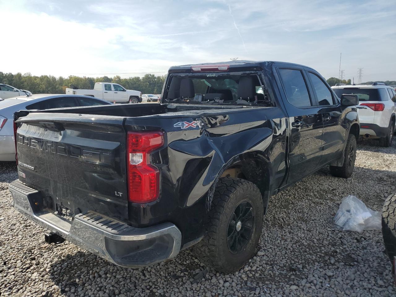 2023 CHEVROLET SILVERADO K1500 LT VIN:2GCUDDED0P1154019