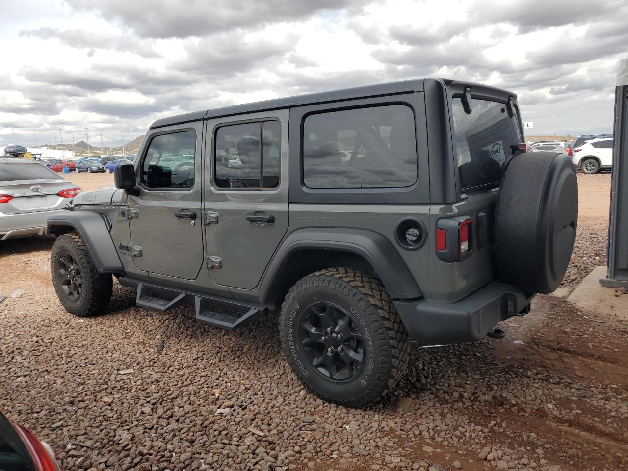 2022 JEEP WRANGLER UNLIMITED SPORT VIN:1C4HJXDN8NW241324