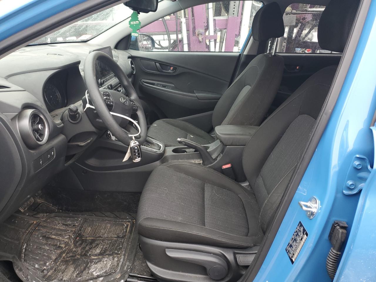 2022 HYUNDAI KONA SEL VIN:KM8K6CAB9NU864341