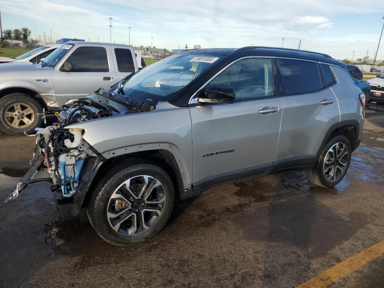 2022 JEEP COMPASS LIMITED VIN:3C4NJDCB5NT165706