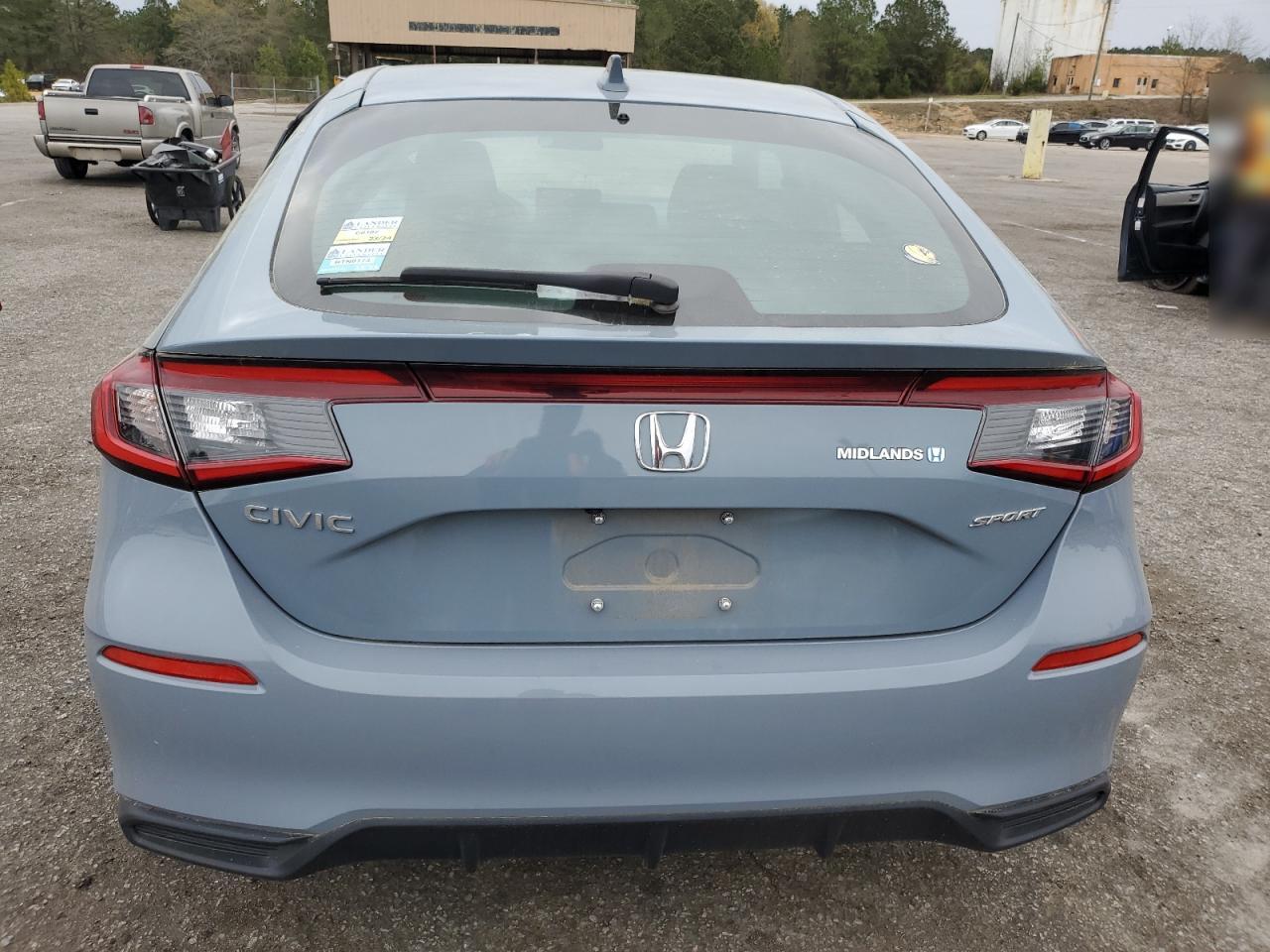 2022 HONDA CIVIC SPORT VIN:19XFL2H80NE009030