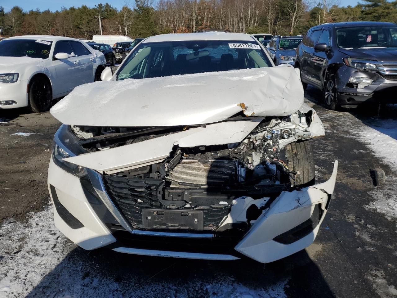2022 NISSAN SENTRA SV VIN:3N1AB8CVXNY211663