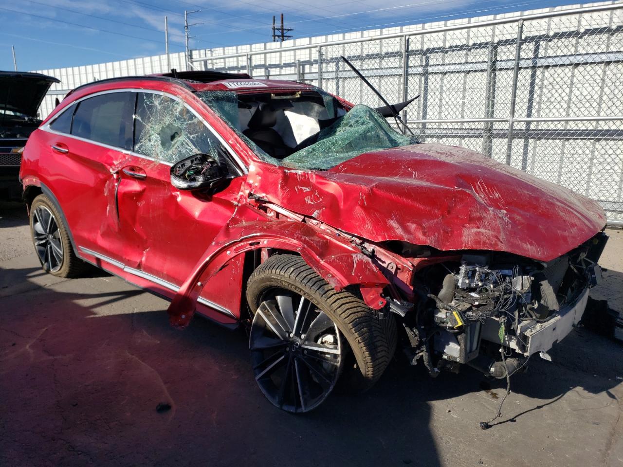 2022 INFINITI QX55 ESSENTIAL VIN:3PCAJ5K3XNF114795