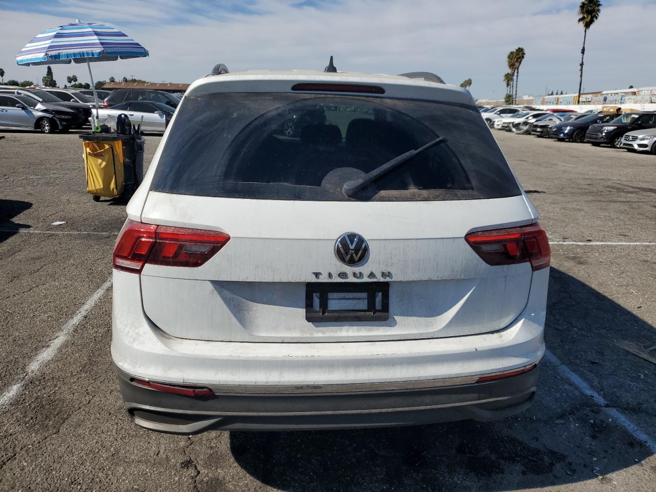 2022 VOLKSWAGEN TIGUAN S VIN:3VV1B7AX1NM071684