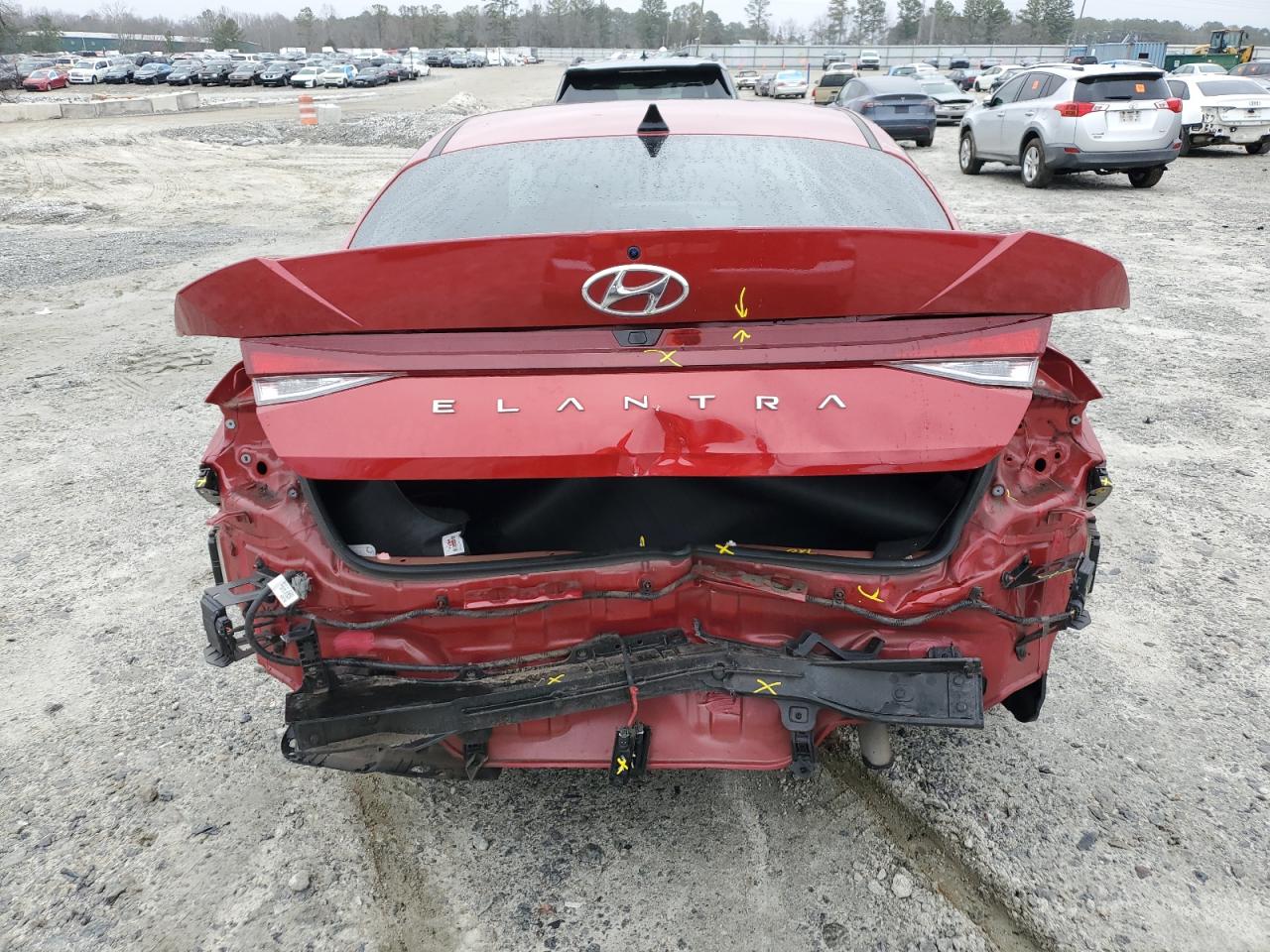 2023 HYUNDAI ELANTRA SEL VIN:KMHLS4AG9PU441182