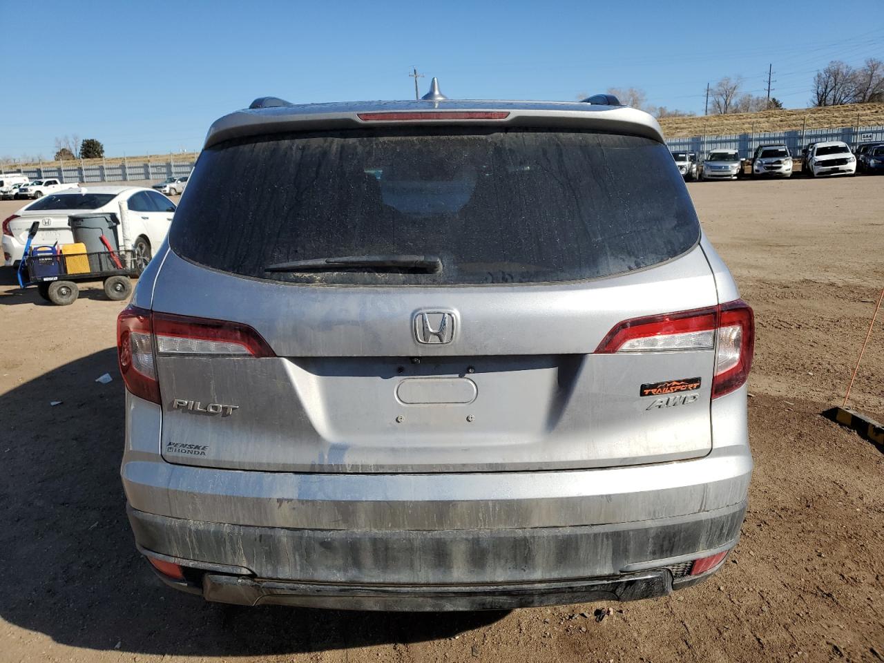 2022 HONDA PILOT TRAILSPORT VIN:5FNYF6H82NB071854