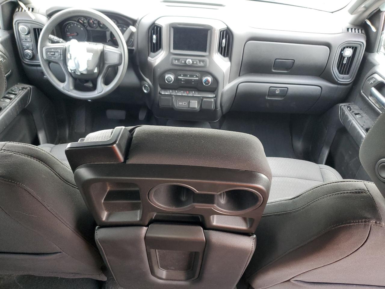 2022 CHEVROLET SILVERADO K1500 CUSTOM VIN:1GCPDBEK7NZ610277