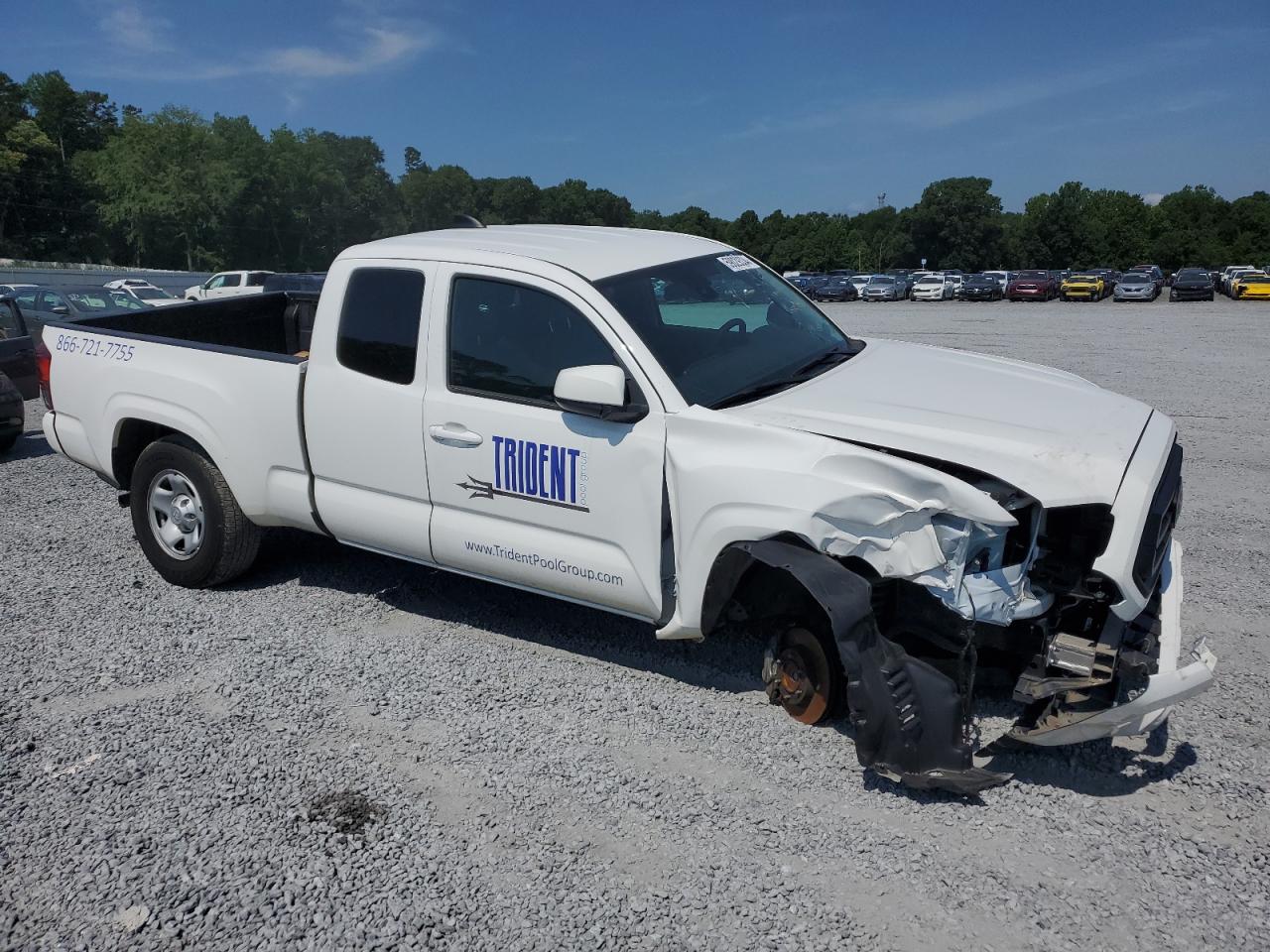 2022 TOYOTA TACOMA ACCESS CAB VIN:3TYRZ5CN4NT018897